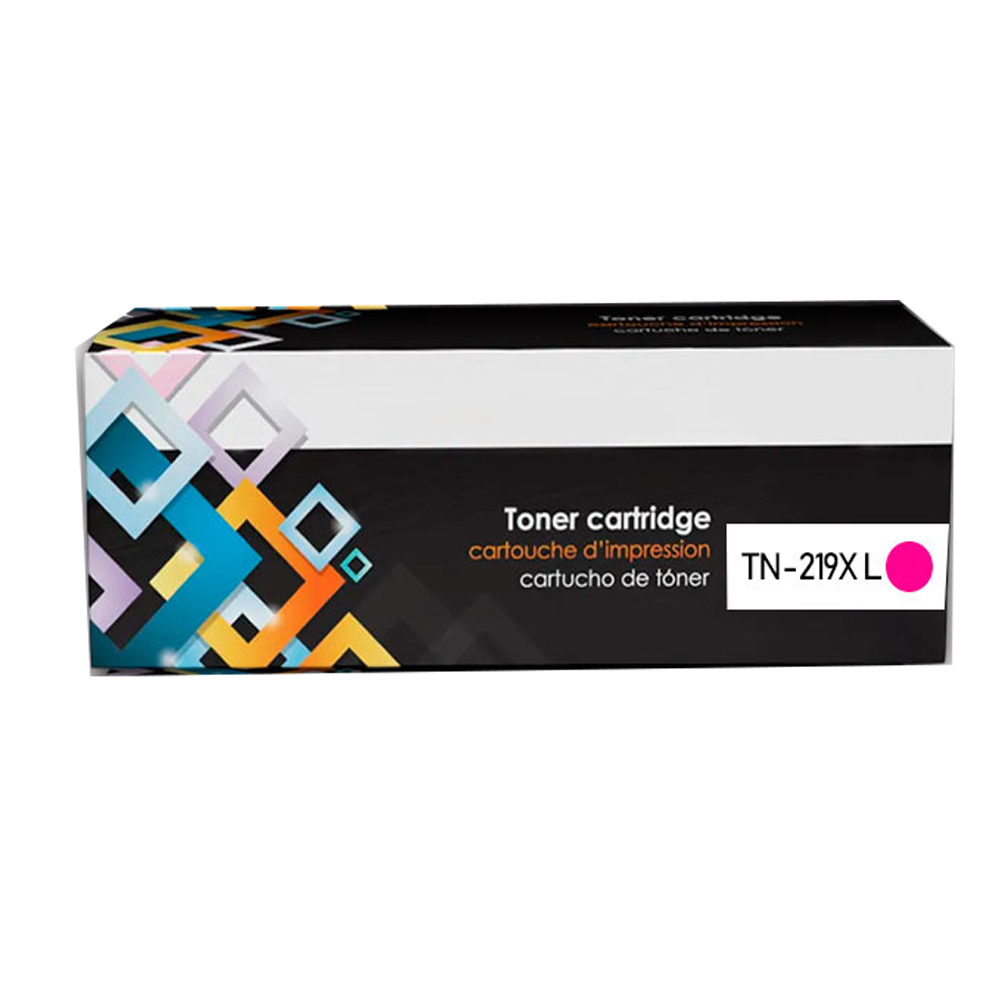 Toner Compatible TN-219XLM Magenta DCP-L3560CDW MFC-L3760CDW 2300 Paginas