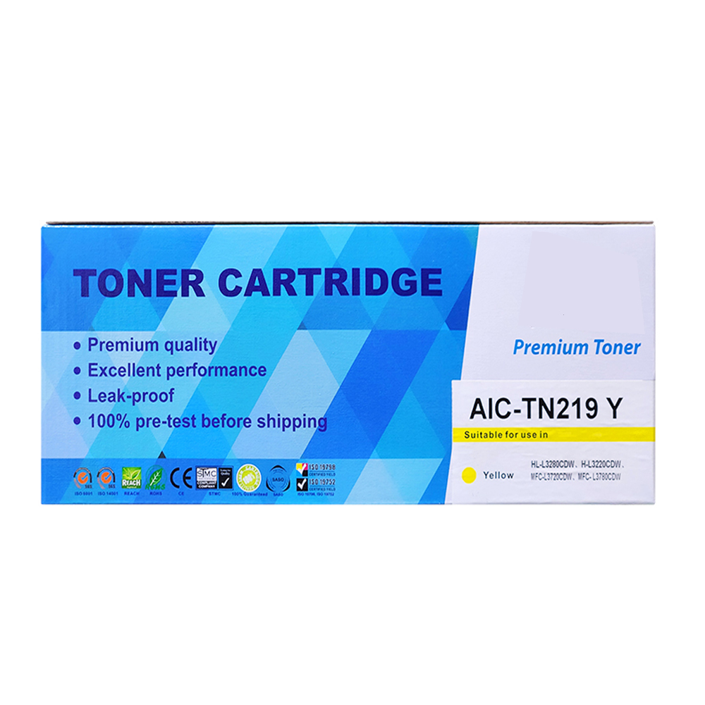 Toner Brother Compatible TN-219Y Yellow L3280CDW DCP-L3560CDW MFC-L3760CDW