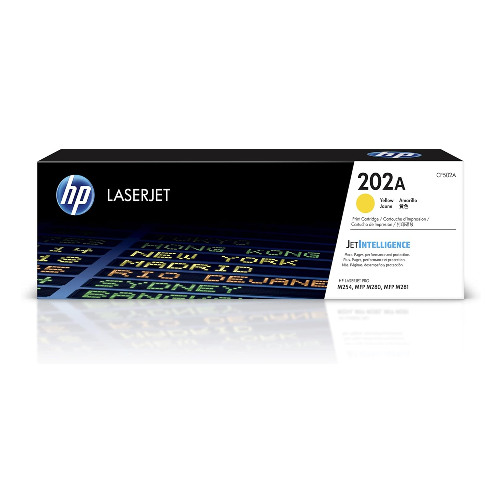 Toner HP Compatible 202A CF502A Yellow M254dw /M281fdw 1.3 Pag