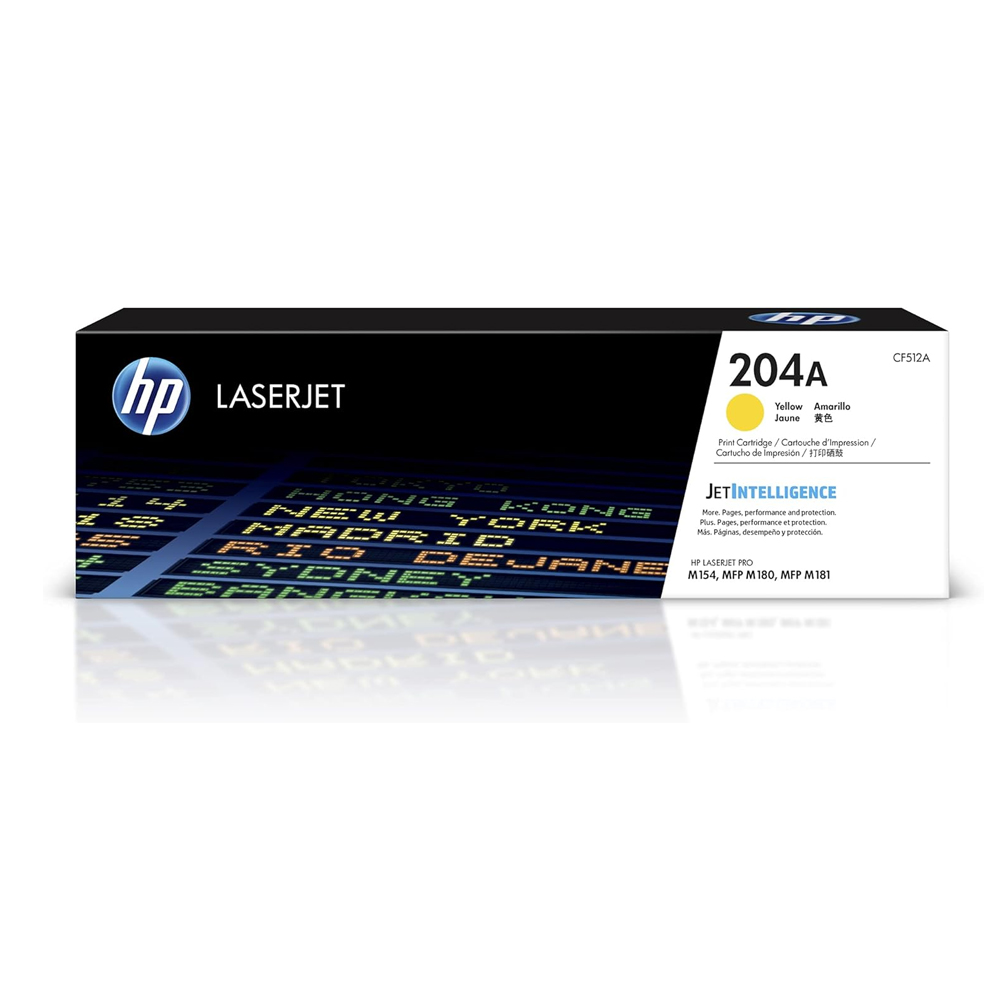 Toner HP Compatible 204A Cf512A Yellow LJ PRO M154/M180nw