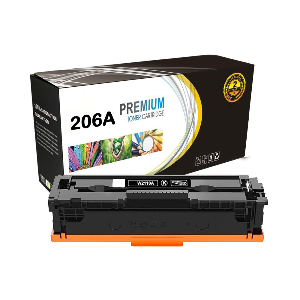 Toner HP Compatible 206A W2110A Negro para M255, M283fdw 1350pgs