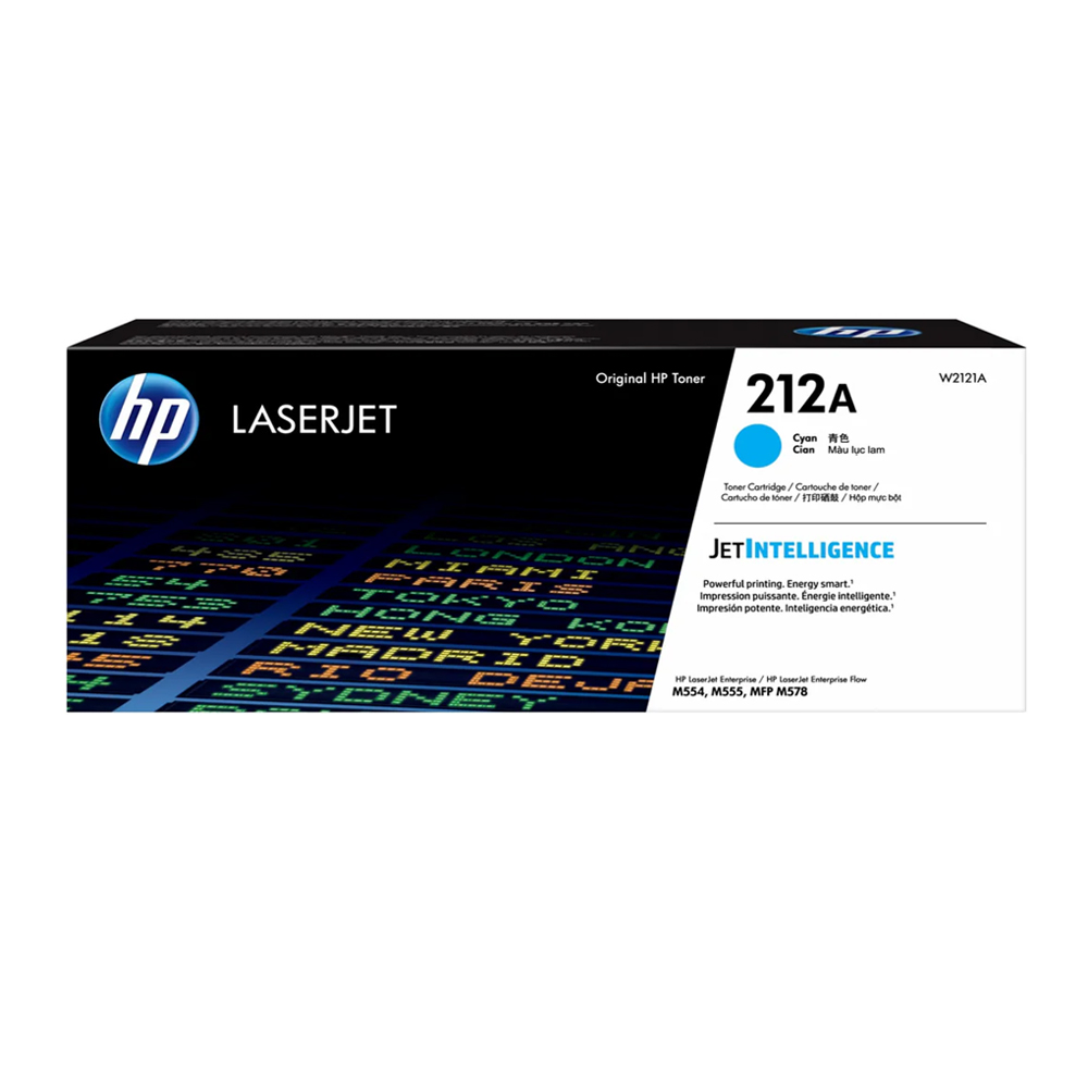 Toner HP Compatible 212A Cian (W2121A) LaserJet M554/M555/M578/ 4500 Pag.