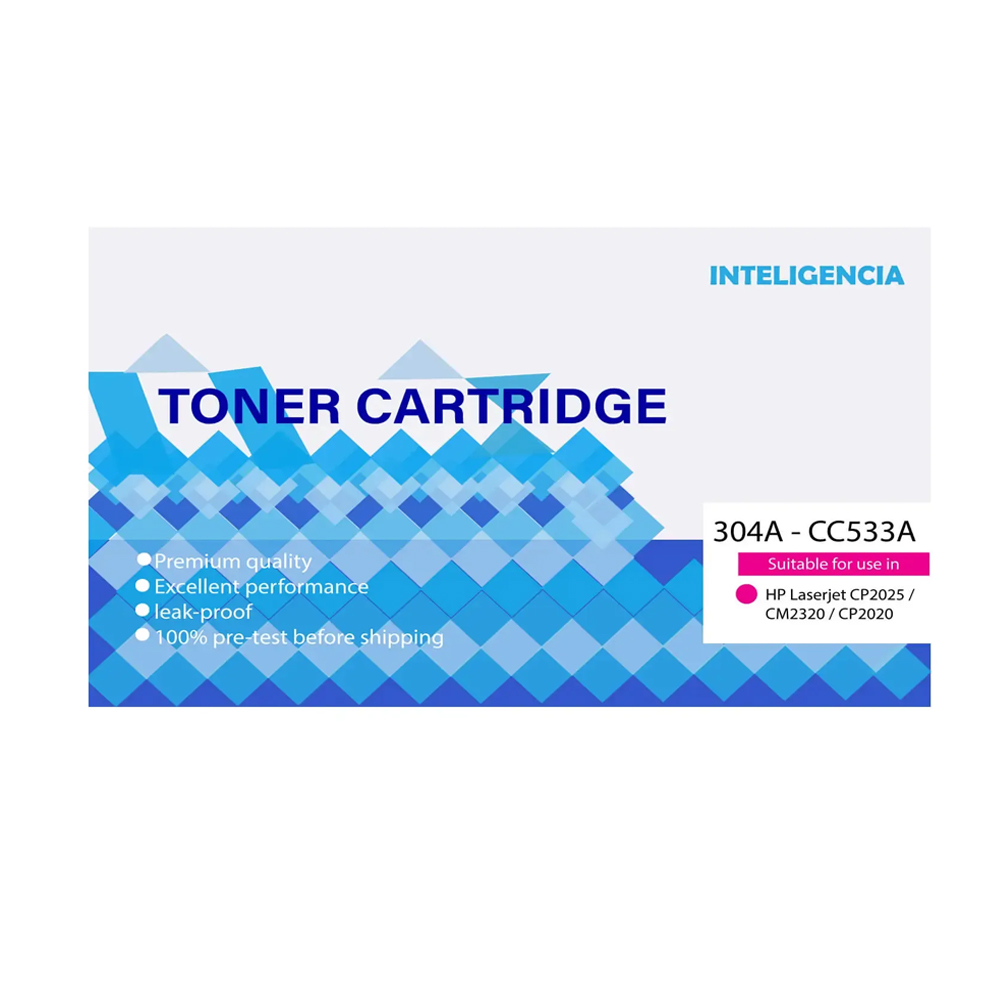 Tóner HP Compatible 304A Magenta CC533A Laserjet CP2025 / CM2320 / CP2020