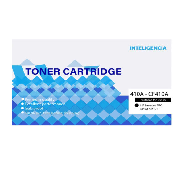 Toner HP Compatible 410A CF410A Negro M477fdw M452