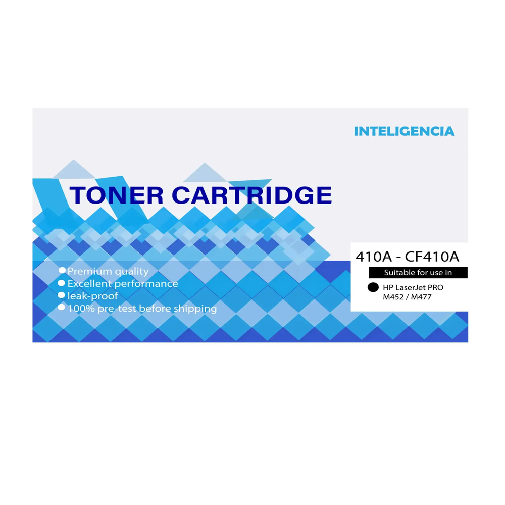 Toner HP Compatible 410A CF410A Negro M477fdw M452