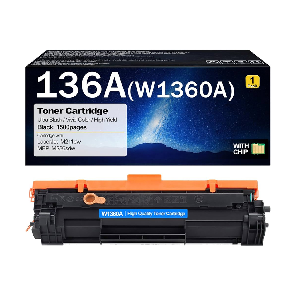 Toner Hp Compatible 136A W1360A Negro Laserjet M211, Mfp M236, M209Dwe