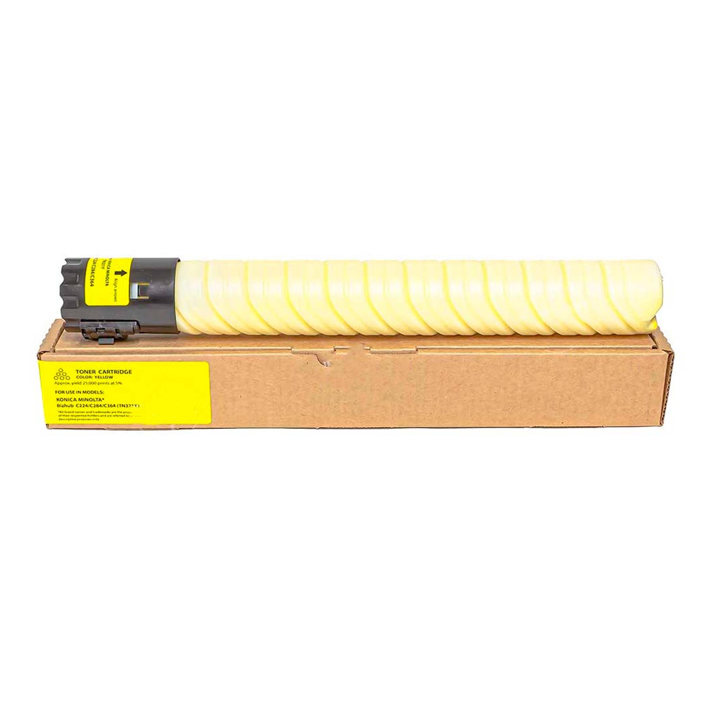 Toner Konica Compatible TN-321Y Yellow 514g Bizhub C224, C364, C284