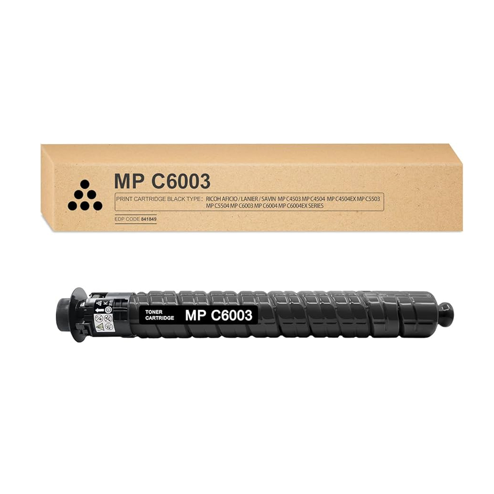 Toner Ricoh Compatible MP C6003 C4503 841849 Negro