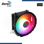 AEROCOOL RAVE 3 ARGB BLACK REFRIGERACION AIRE AMD/INTEL (PN:4711099472239) - Imagen 4