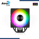 AEROCOOL RIME 4 ARGB BLACK REFRIGERACION AIRE AMD/INTEL (PN:4711099470952) - Imagen 2