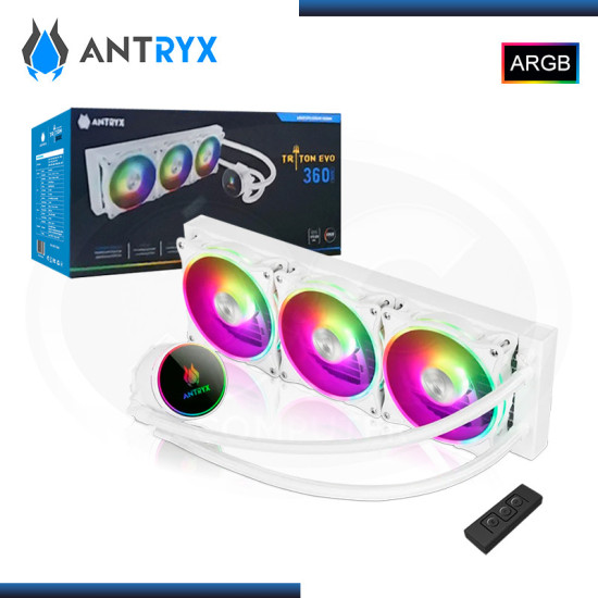 ANTRYX TRITON EVO 360 ARGB WHITE REFRIGERACION LIQUIDO AMD/INTEL (PN:AWC-TE360W)