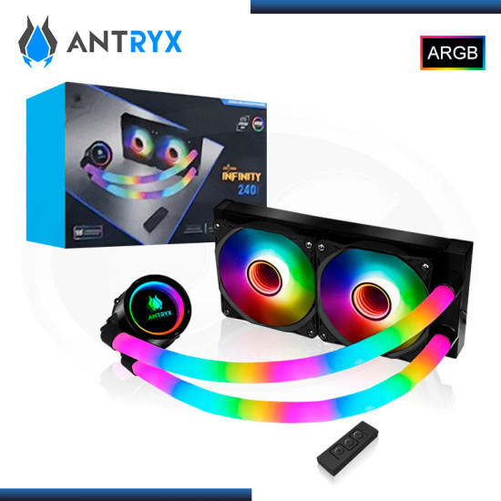 ANTRYX TRITON INFINITY 240 ARGB BLACK REFRIGERACION LIQUIDO AMD/INTEL (PN:AWC-TI240K)