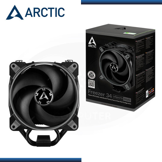 ARCTIC FREEZER 34 ESPORTS DUO GRIS REFRIGERACION AIRE AMD/INTEL (PN:ACFRE00075A)