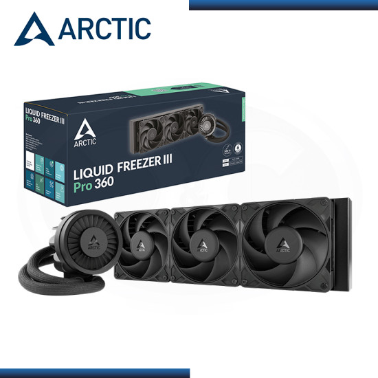 ARCTIC FREEZER III PRO 360 BLACK REFRIGERACION LIQUIDO AMD/INTEL (PN:4895265000249)