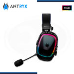 AUDIFONO ANTRYX APOLO 500 TRIX RGB BLACK CON MICROFONO CONEXIÓN WIRELESS/BLUETOOTH - Imagen 4