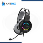 AUDIFONO ANTRYX IRIS-K GRAY RAINBOW CON MICROFONO 7.1 VIRTUAL SURROUND (PN:AGH-7100KGY) - Imagen 2