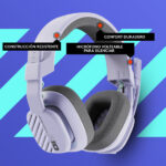 AUDIFONO ASTRO A10 G2 LILA MULTIPLATAFORMA CON MICROFONO COMPATIBLE MAC/PS5/XBOX/SWITCH (PN:939-002076) - Imagen 5