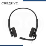 AUDIFONO CREATIVE HS-220 BLACK CANCELACIÓN DE RUIDO CON MICROFONO (PN:51EF1070AA001) - Imagen 4