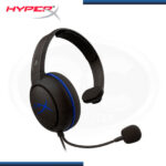 AUDIFONO HYPERX CLOUD CHAT CON MICROFONO COMPATIBLE PS4 BLACK (PN:HX-HSCCHS-BK/AM) - Imagen 3