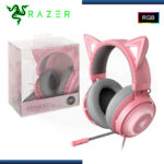 AUDIFONO RAZER KRAKEN KITTY EDITION QUARTZ CON MICROFONO RGB CHROMA USB (PN:RZ04-02980200-R3M1)