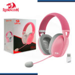 AUDIFONO REDRAGON H848 IRE PRO PINK WIRELESS ULTRA-LIGHT CON MICROFONO