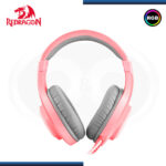 AUDIFONO REDRAGON HYLAS H260 PINK RGB CON MICROFONO - Imagen 4