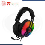 AUDIFONO TT ESPORTS PULSE G100 RGB GAMING CON MICROFONO (PN:HT-PLS-ANECBK-28) - Imagen 2