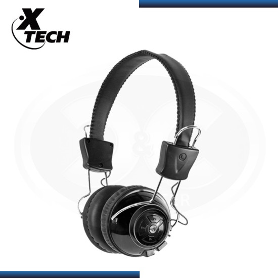 AUDIFONO XTECH XTH610 CON MICROFONO BLUETOOTH BLACK