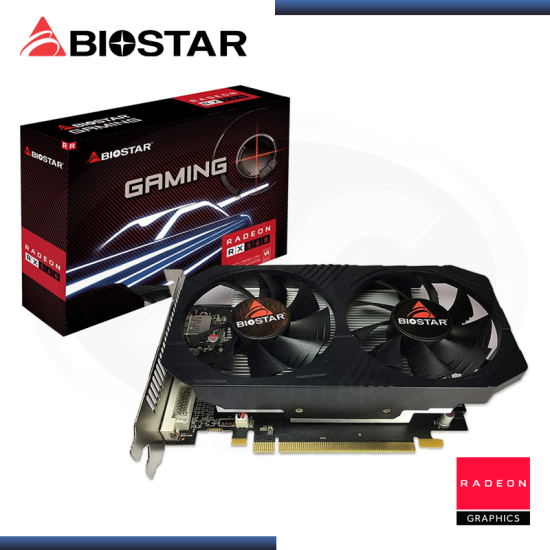 BIOSTAR RADEON RX560 4GB DDR5 128BITS GAMING (PN:VA5615RF41-TBHRA-BS2)