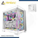 CASE ANTEC C8 CONSTELLATION ALUMINUM WHITE SIN FUENTE VIDRIO TEMPLADO USB 3.0/USB TYPE-C (PN:0-761345-10093-9) - Imagen 5