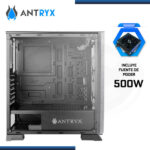 CASE ANTRYX EXTREME NEO II VIDRIO TEMPLADO + FAN ARGB x 2 CON FUENTE 500W USB 3.0/USB 2.0 (PN:AC-XN02KR1-500CP) - Imagen 4