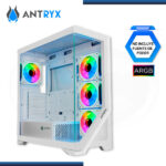 CASE ANTRYX FX-650 WHITE ARGB SIN FUENTE VIDRIO TEMPLADO USB 3.0/USB 2.0