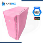 CASE ANTRYX RX 430 PINK ARGB SIN FUENTE VIDRIO TEMPLADO USB 3.0/USB 2.0 (PN:AC-RX430P-R1) - Imagen 3