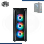 CASE COOLER MASTER MASTERBOX MB520 MESH BLACK SIN FUENTE VIDRIO TEMPLADO USB 3.2 (PN:MB-520-KGNN-S00) - Imagen 3