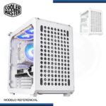 CASE COOLER MASTER QUBE 500 FLATPACK WHITE SIN FUENTE VIDRIO TEMPLADO USB 3.2 (PN:Q500-WGNN-S00) - Imagen 5