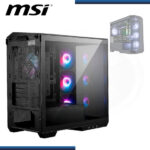 CASE MSI MAG PANO M100R PZ ARGB BLACK SIN FUENTE VIDRIO TEMPLADO USB 3.2 (PN:306-7G24R21-809) - Imagen 2