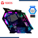 CASE TEROS TE1312G BLACK ARGB SIN FUENTE VIDRIO TEMPLADO USB 3.0/USB 2.0 - Imagen 3