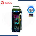 CASE TEROS TE1312G BLACK ARGB SIN FUENTE VIDRIO TEMPLADO USB 3.0/USB 2.0 - Imagen 4