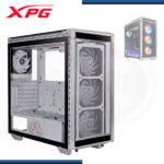 CASE XPG BATTLECRUISER WHITE SIN FUENTE VIDRIO TEMPLADO USB-C/USB 3.0 (PN:BATTLECRUISER-WHCWW)