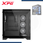 CASE XPG INVADER X BLACK SIN FUENTE VIDRIO TEMPLADO USB 3.2 (PN:INVADERXMT-BKCWW) - Imagen 3