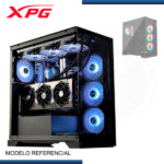 CASE XPG INVADER X BLACK SIN FUENTE VIDRIO TEMPLADO USB 3.2 (PN:INVADERXMT-BKCWW) - Imagen 5