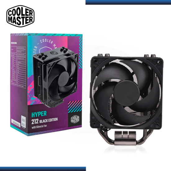 COOLER MASTER HYPER 212 BLACK EDITION REFRIGERACION AIRE AMD/INTEL (PN:RR-212S-20PK-R2)