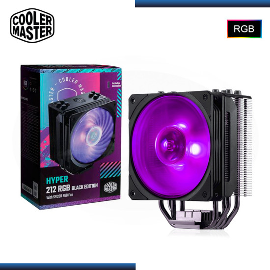 COOLER MASTER HYPER 212 RGB REFRIGERACION AIRE AMD/INTEL (PN:RR-212S-20PC-R2)