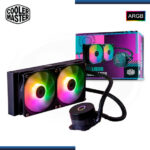 COOLER MASTER MASTERLIQUID 240L CORE BLACK ARGB REFRIGERACIÓN LIQUIDO AMD/INTEL (PN:MLW-D24M-A18PZ-R1)