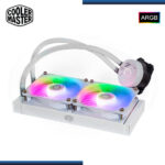 COOLER MASTER MASTERLIQUID 240L CORE WHITE ARGB REFRIGERACIÓN LIQUIDO AMD/INTEL (PN:MLW-D24M-A18PZ-RW) - Imagen 3