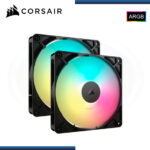 CORSAIR RS140 ARGB BLACK 140MM PACKx2 COOLER PARA CASE (PN:CO-9050183-WW) - Imagen 3