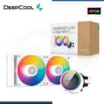 DEEPCOOL GAMMAXX L240 A-RGB WHITE REFRIGERACION LIQUIDO AMD/INTEL (PN:DP-H12CF-GL240-ARGB-WH)