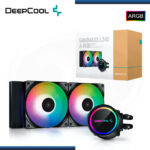 DEEPCOOL GAMMAXX L240 ARGB BLACK REFRIGERACION LIQUIDO AMD/INTEL (PN:DP-H12CF-GL240-ARGB)
