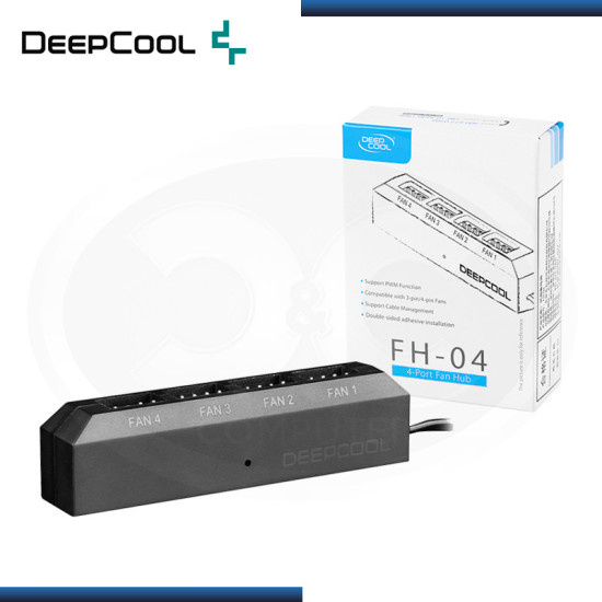 DEEPCOOL HUB FH-04 CONTROLADOR PERIFERICO 4 PUERTOS