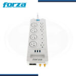 FORZA FSP-1011USBW SUPRESOR DE PICO 11 TOMAS WHITE - Imagen 2